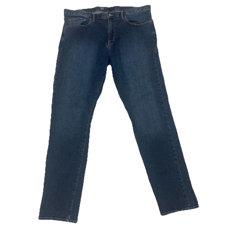 Gap Men's Slim Fit Blue Jeans Size 38x34 Medium Wash Denim Classic